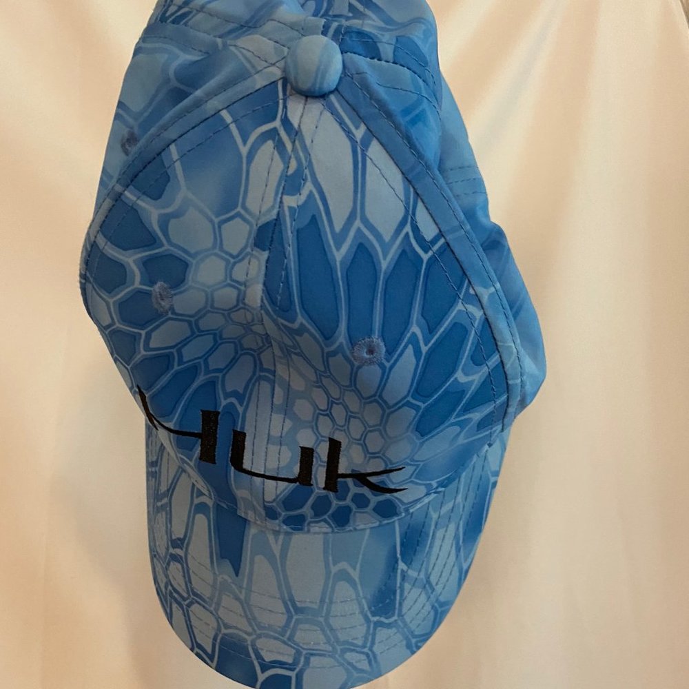 HUK Kryptek Carolina Blue Hat Performance Headwear